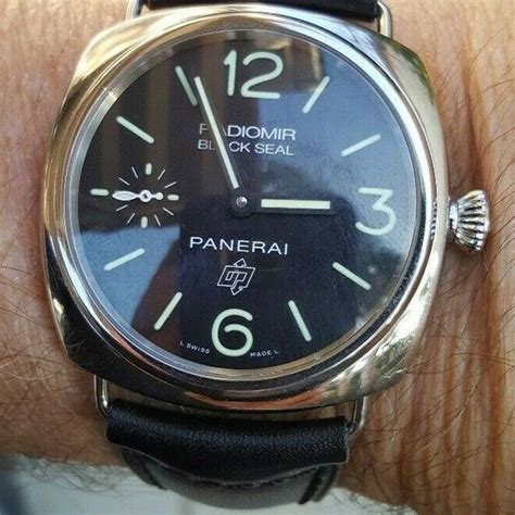 panerai firenze 1860 black seal|Panerai Radiomir Review: Naval Legacy in Luxury Watches.